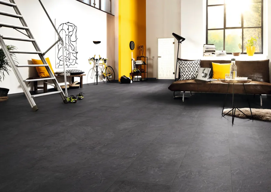 Gulv^Readyfix Laminatgulv Mustang Slate 330 x 638 mm