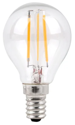 Led-Pærer^ LED-dråpepære 2,9 W E14 - 2 pk.