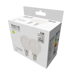Led-Pærer^ LED-kronepærer 3,6 W E14 - 2 pk.