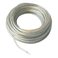 Kabler & Ledninger^Elworks Ledning rund transparent 10 meter -