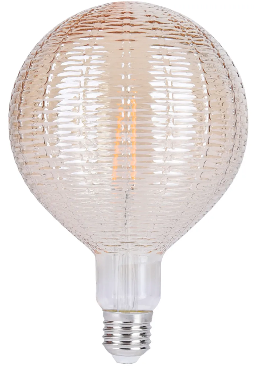 Led-Pærer^ LED-pære Dent Amber 1,4 W E27