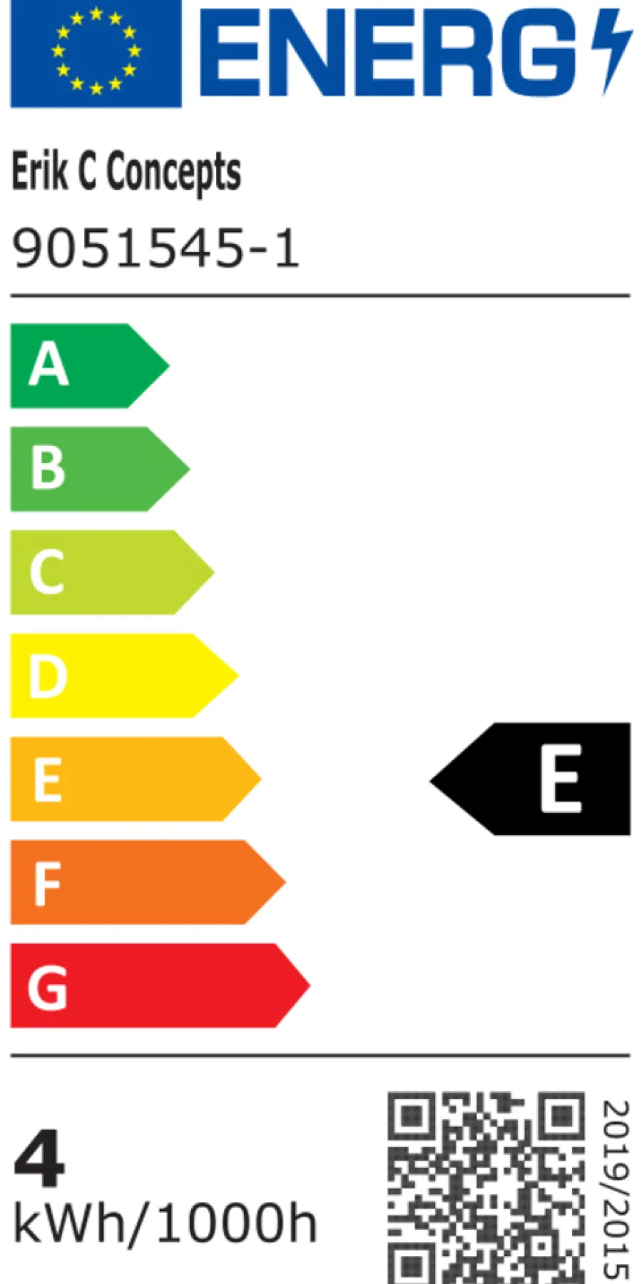 Led-Pærer^ LED-pære krone 4,2 W E27 4-pk.
