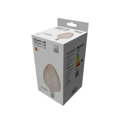 Led-Pærer^ LED-pære Nut Amber 1,4 W E27