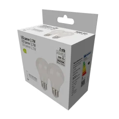 Led-Pærer^ LED-pærer standard 2,7 W E27 - 2-pk.