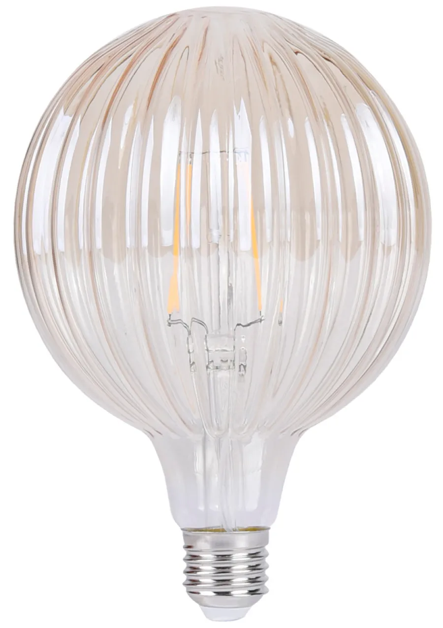 Led-Pærer^ LED-pære Stripes Amber 1,4 W E27