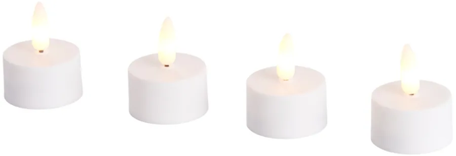 Dekorativ Belysning - Innendørs^DAY LED-telys m/3D flamme 4 stk.