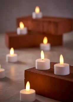 Dekorativ Belysning - Innendørs^DAY LED-telys m/3D flamme 4 stk.