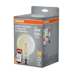 Led-Pærer|Smartpærer^LEDVANCE SMART+ globe klar E27 6 W