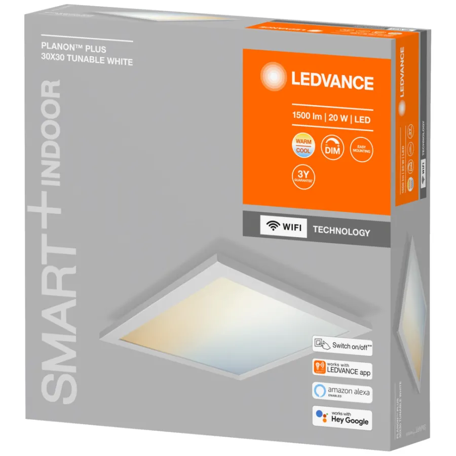 Smart Lamper|Taklamper^LEDVANCE SMART+ Planon Plus LED-armatur