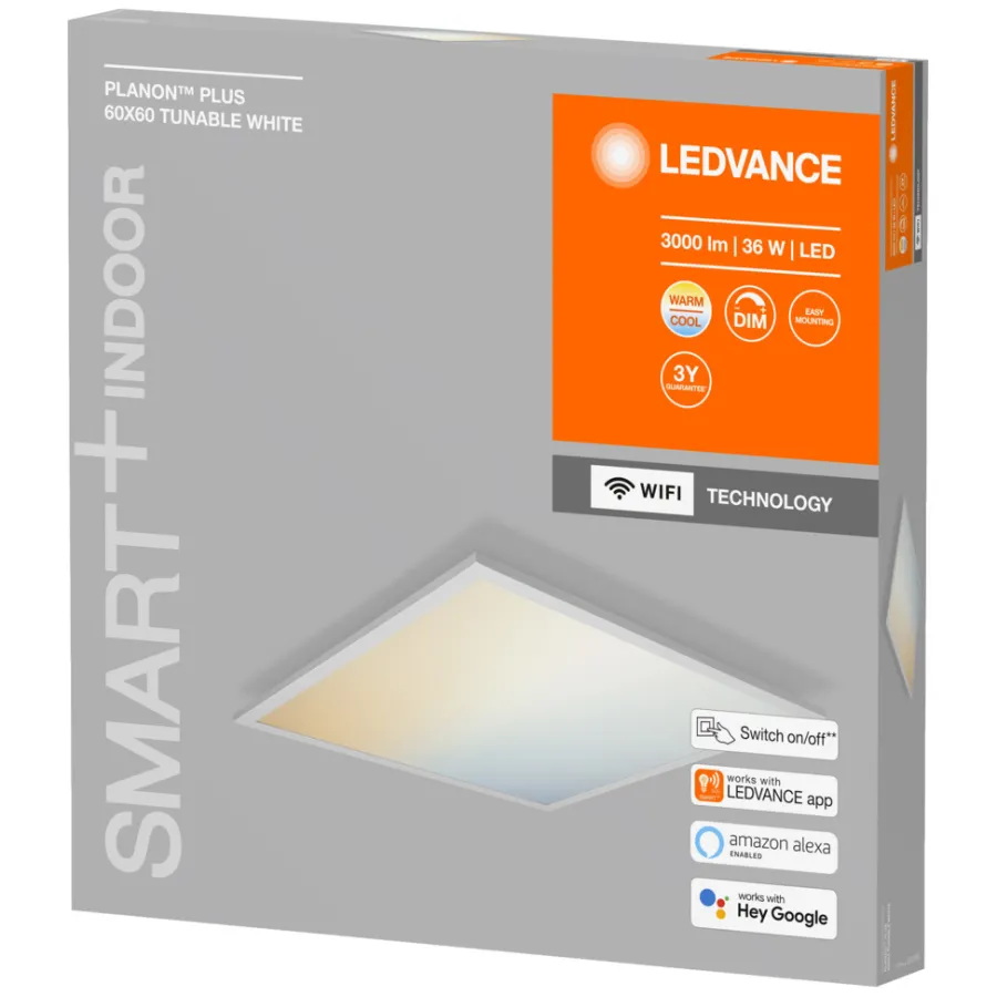 Smart Lamper|Taklamper^LEDVANCE SMART+ Planon Plus LED-armatur Hvit