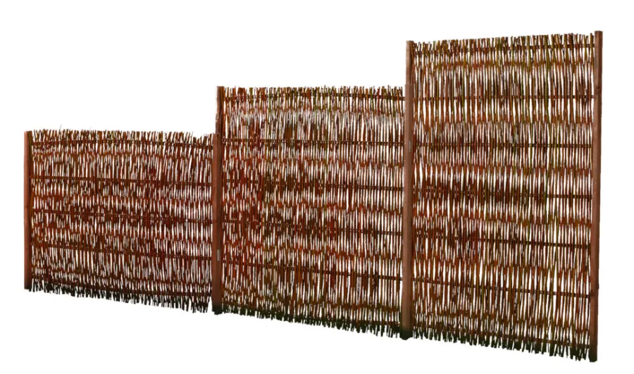 Levegger^ Levegg i pil rustikk 120 x 100 cm