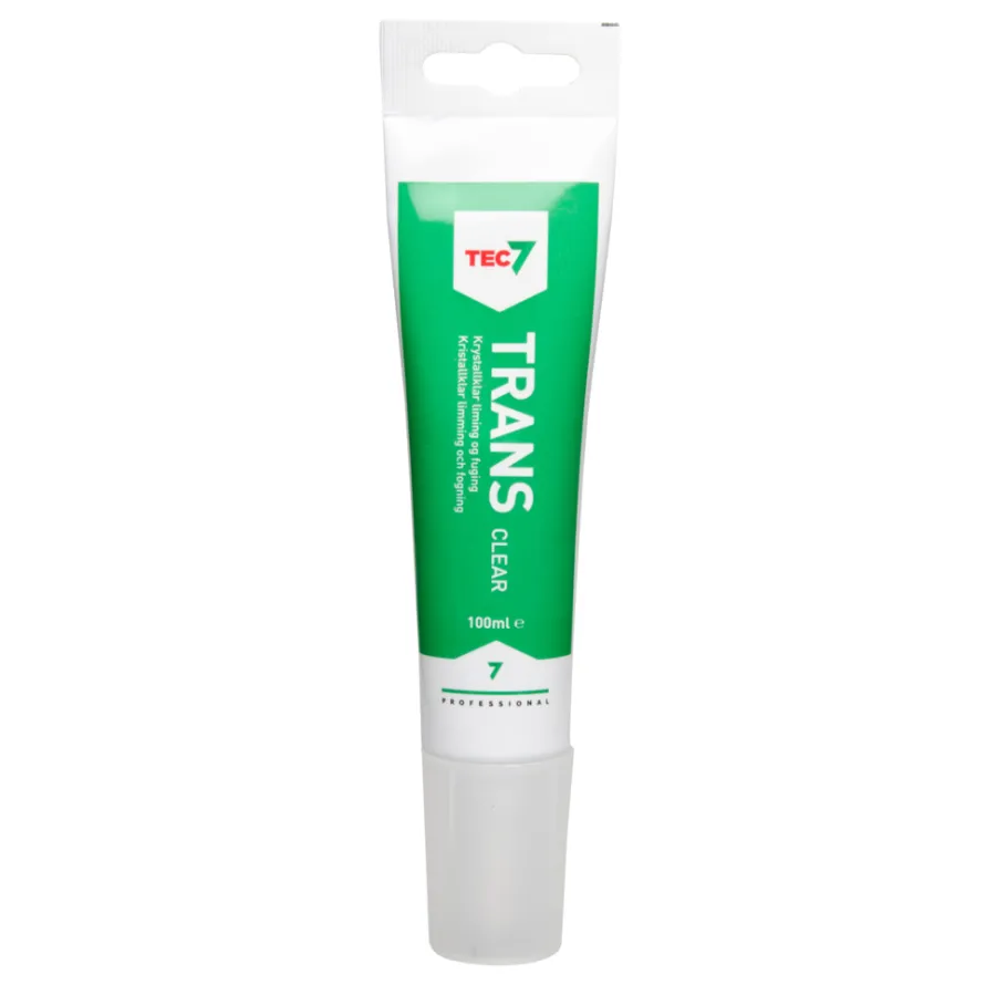 Fugeprodukter^TEC7 Lim- og fugemasse Trans Clear 100 ml