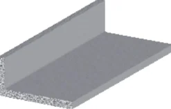 Profillister^ Listprofil aluminium - 10 x 15 mm x 1 meter