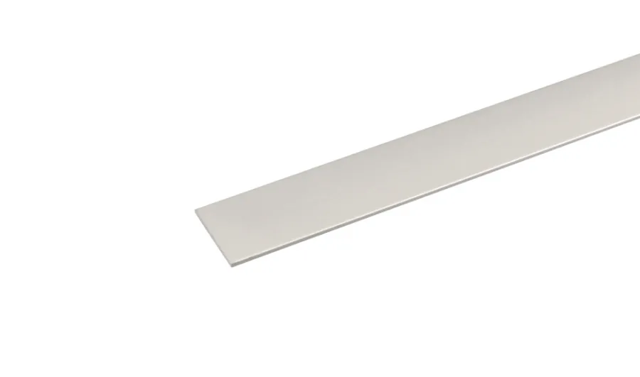 Profillister^ Listprofil flat aluminium - 2 x 25 mm x 1 meter