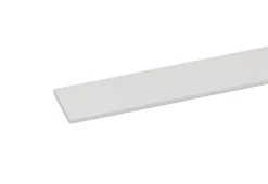 Profillister^ Listprofil flat hvit - 2 x 25 mm x 1 meter