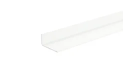 Profillister^ Listprofil hvit - 10 x 15 mm x 1 meter