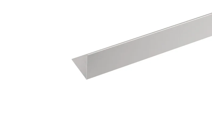 Profillister^ Listprofil vinkel aluminium - 25 x 25 mm x 2 meter