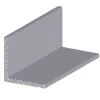Profillister^ Listprofil vinkel aluminium - 15 x 15 mm x 2 meter