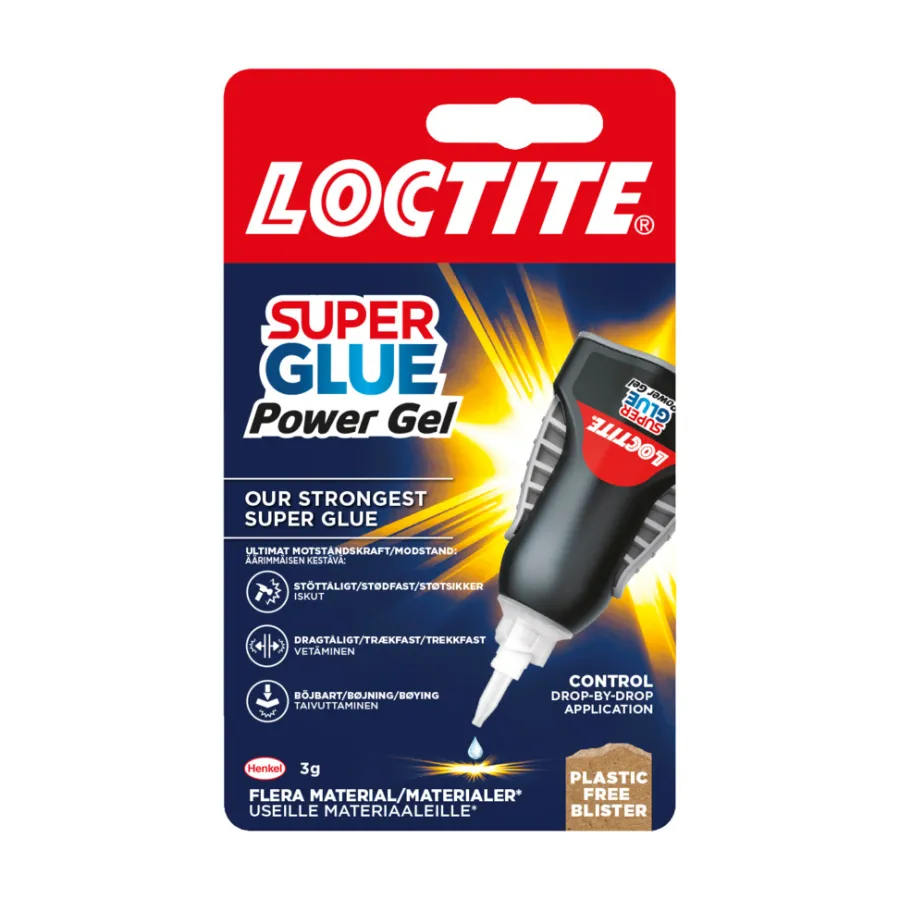 Superlim^Loctite Super Glue Power Flex Control