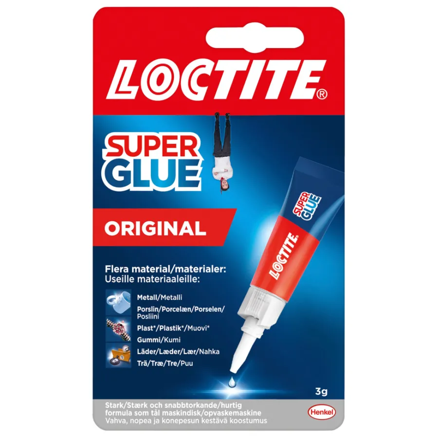 Superlim^Loctite superglue universal 3 gram