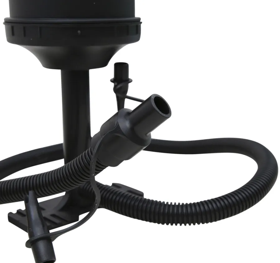 Luftmadrasser & Pumper^Outfit Luftpumpe manuell m/3 munnstykker