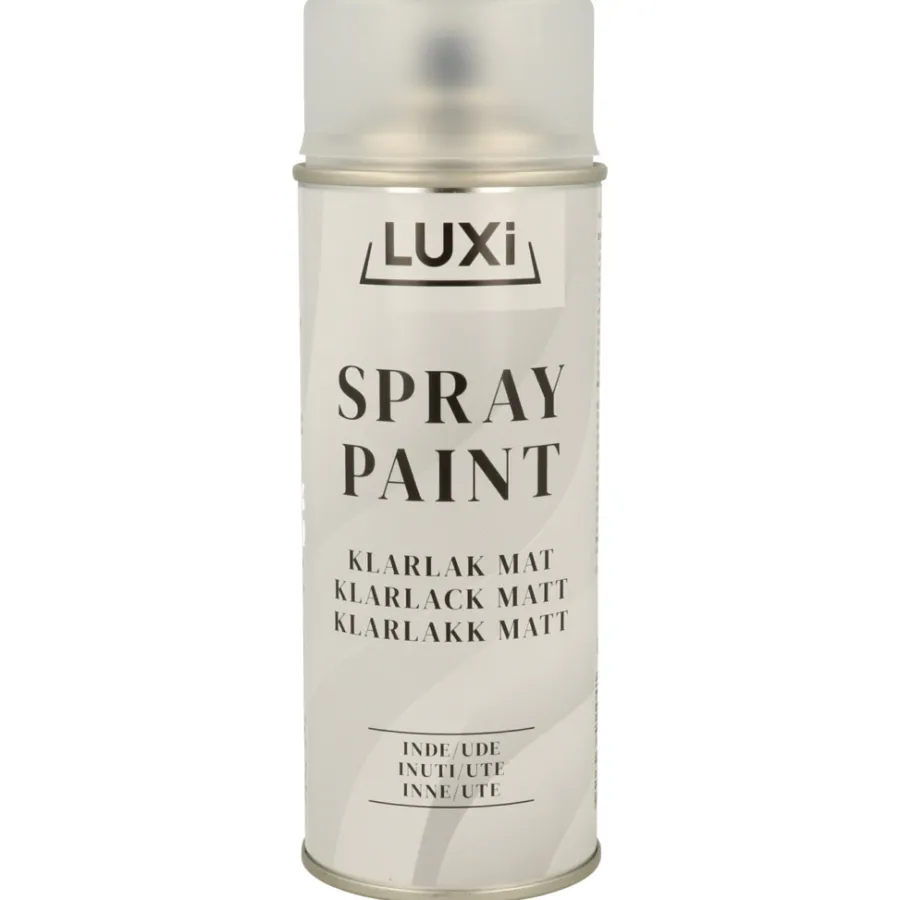 Spraymaling^Luxi spraymaling klarlakk matt - 400 ml