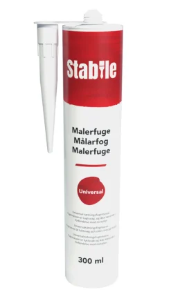 Akryl^Stabile Malefuge hvit 300 ml -