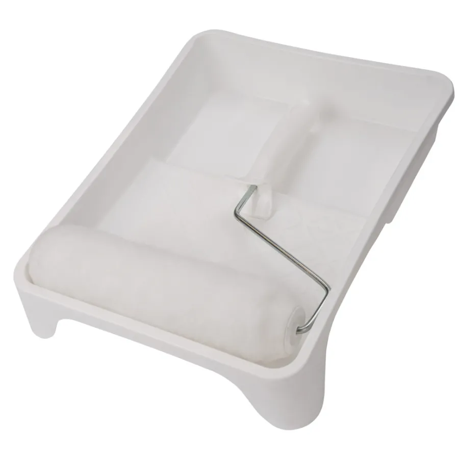 Rull- Og Penselsett^Stabile Malerullsett 25 cm - 3 deler