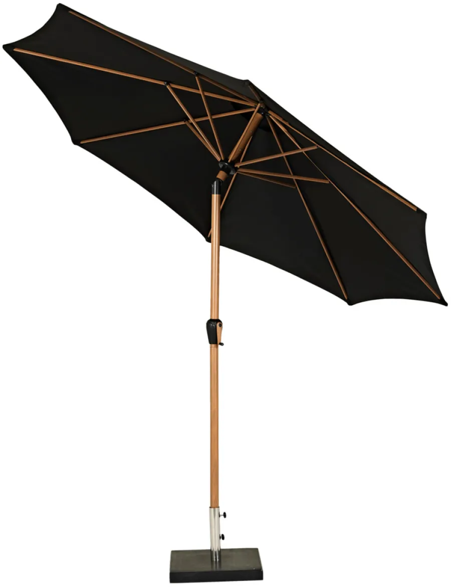 Sesongavslutning|Parasoller Og Markiser^Sunlife Markedsparasoll Stockholm Ø300 cm - ® Svart/teak