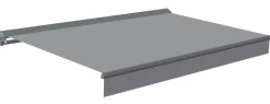 Parasoller Og Markiser^ Markise m/halvkassett 2,95 x 2,5 meter Grå