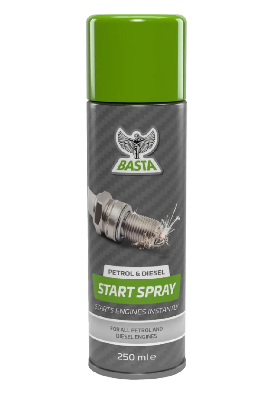 Tilbehør Til Hagemaskiner^Basta Maskinstart 250 ml -