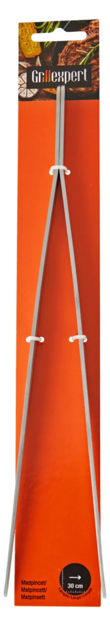 Grilltilbehør^Grillexpert Matpinsett 30 cm -