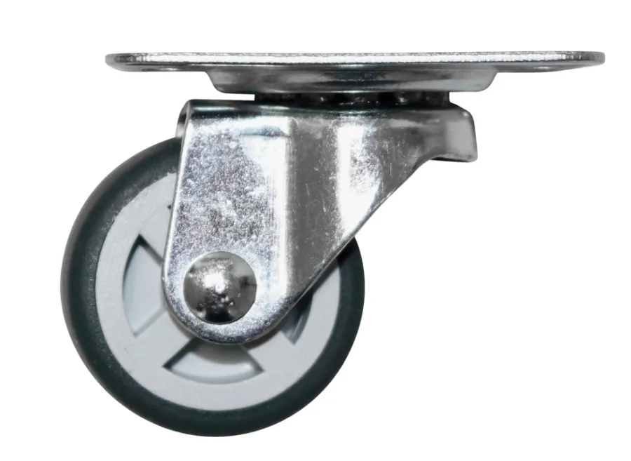 Møbelhjul^Home it Møbelhjul dreibart med plate grå 30 mm