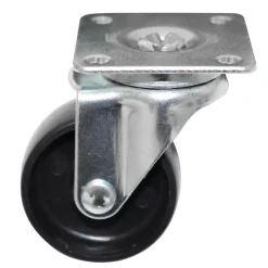 Møbelhjul^Home it Møbelhjul dreibart med plate svart 40 mm