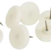 Møbelknotter^Home it Møbelknotter Ø30 mm hvit plast 8 stk.