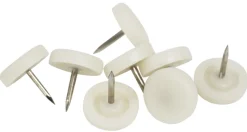 Møbelknotter^Home it Møbelknotter Ø20 mm hvit plast 24 stk.