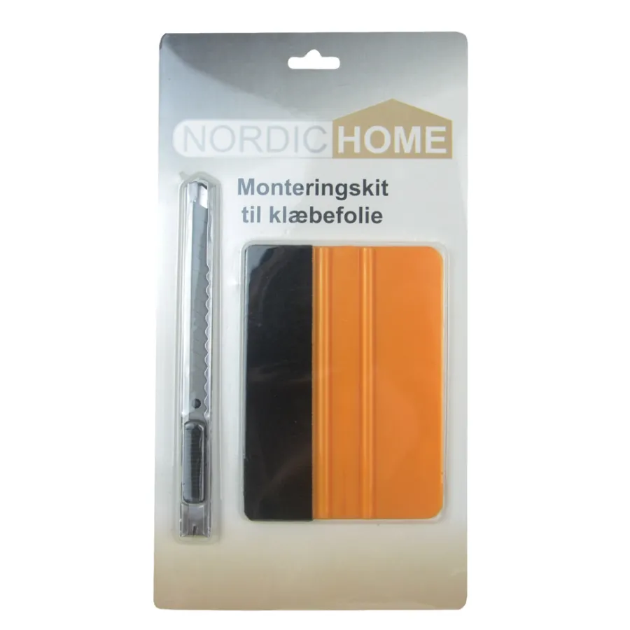 Dekorfolie^Nordic Home Monteringssett til selvklebende dekorfolie