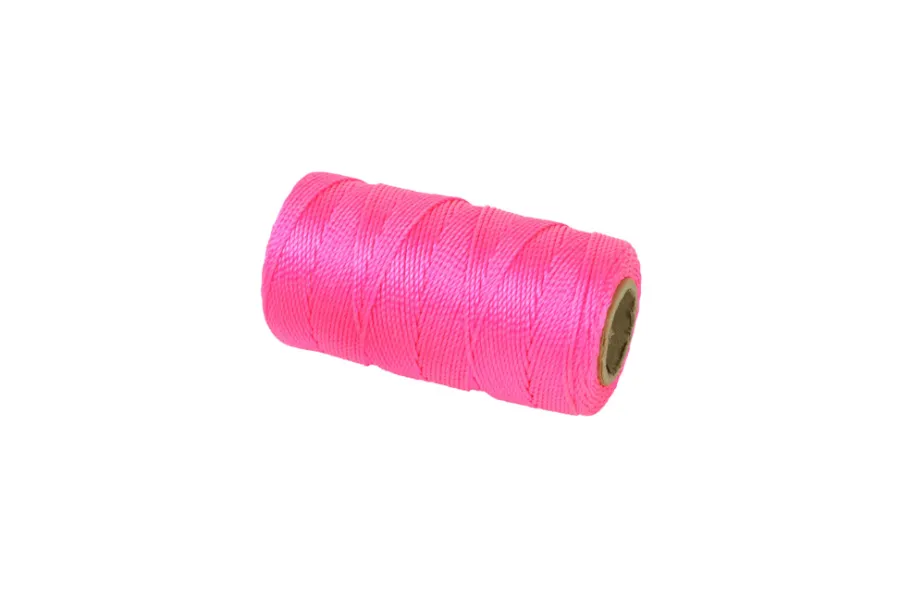 Tau & Snor^ Murersnor rosa 1,2 mm x 120 meter