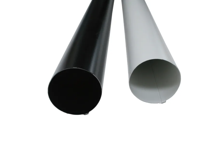 Takrenner^Rias Nedløpsrør 90 x 4000 mm Hvit
