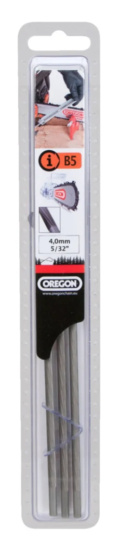 Motorsager & Kjeder^Oregon rundfil 4 mm til 3/8" sagkjeder - 3 stk.