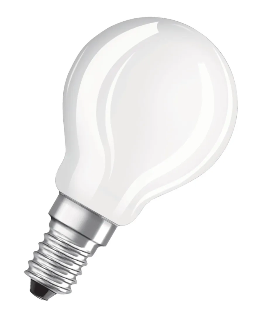 Led-Pærer^Osram LED Base kronepære E14 4W 3-pk
