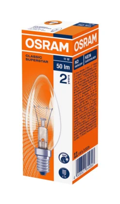 Led-Pærer^Osram LED Classic Superstar E14 klar pære 11 W