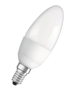 Led-Pærer^Osram LED mignon E14 4,9 W 3-pk.