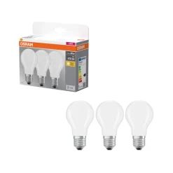 Led-Pærer^Osram LED-pære STD matt E27 4,2 W 3-pk.