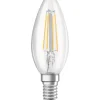 Led-Pærer^Osram LED sparepære E14 4 W 2-pk.