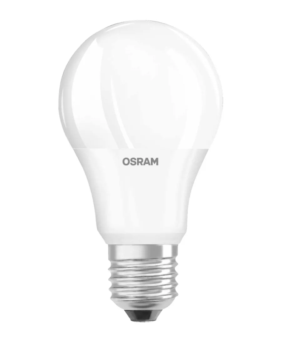 Led-Pærer^Osram LED standardpære E27 8,5 W 3-pk.