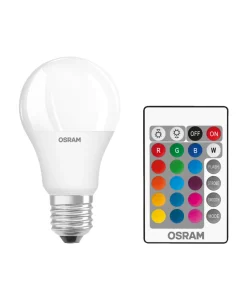 Led-Pærer^Osram LED standardpære med fargeskift 9 W
