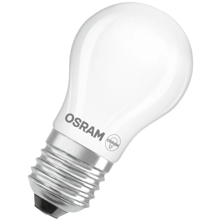 Led-Pærer^Osram LED Star Classic E27 matt kronepære 3,4 W