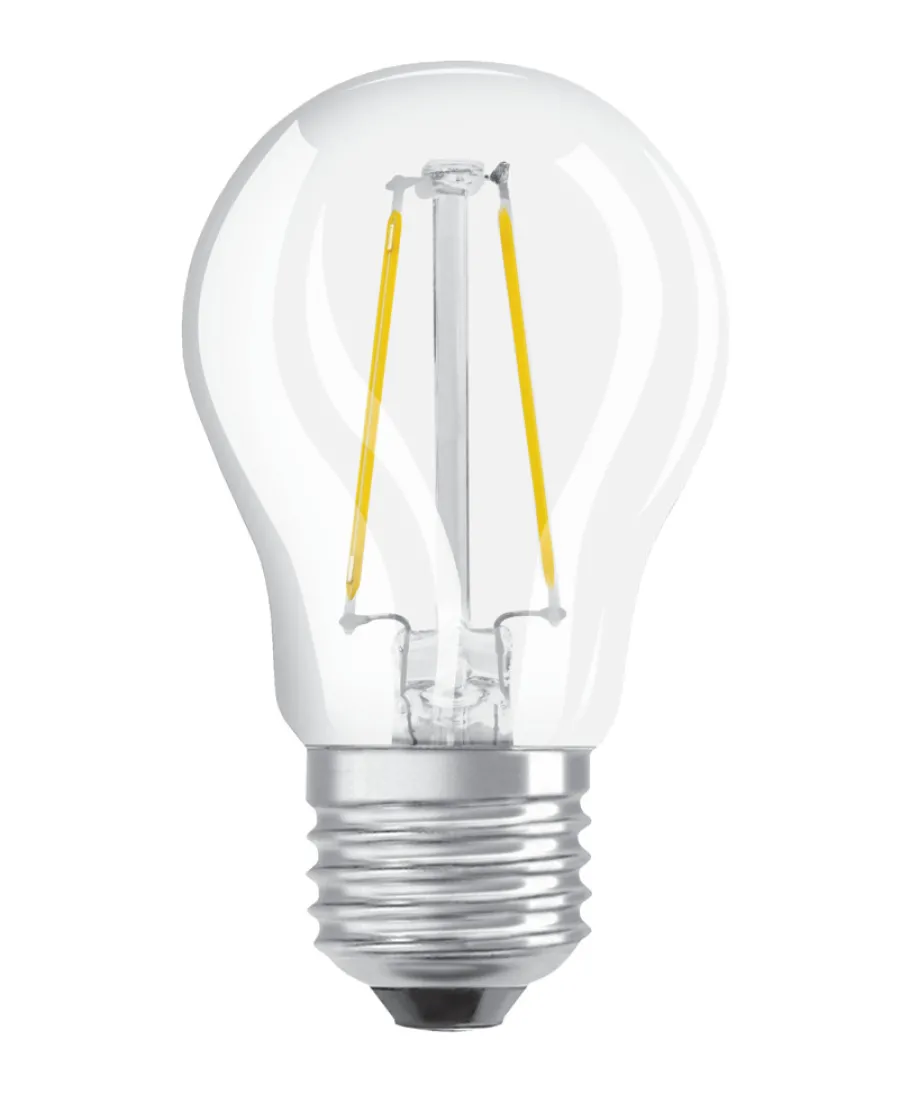 Led-Pærer^Osram LED Star Classic klar kronepære E27 4 W