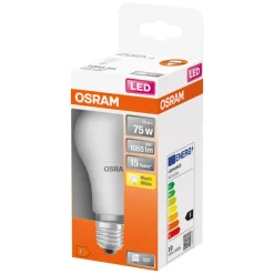 Led-Pærer^Osram LED Star Classic standardpære E27 10 W